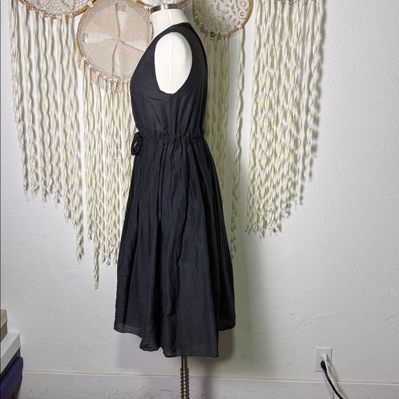 CP Shades Cotton Silk Gray Sleeveless Julia Midi Dress Size Small - Picture 5 of 15